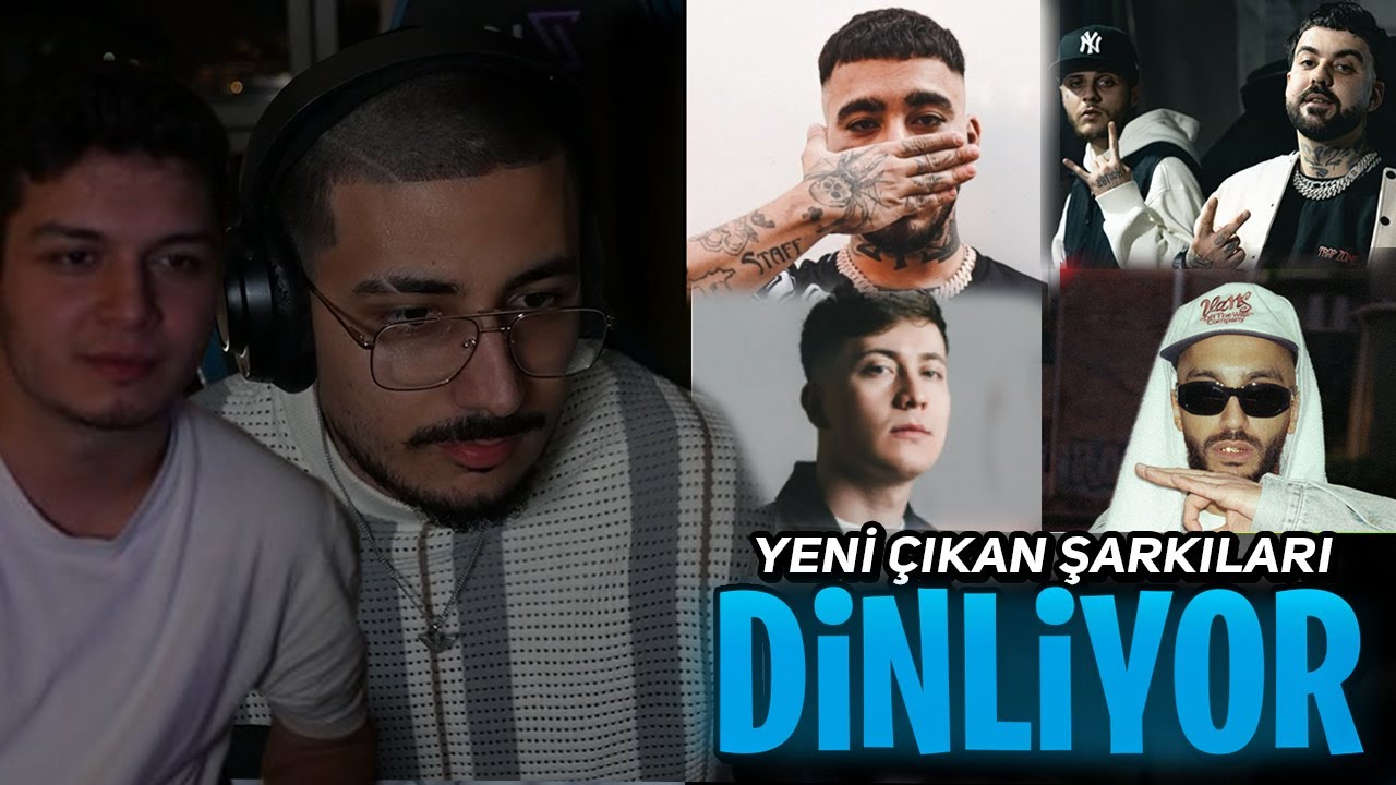 Sercan Zurna ve AhmetTürkü Yeni Çıkan Şarkıları Dinliyor (Şam,POIZI,Aksan, Modd, UZI, Critical,MUTİ)