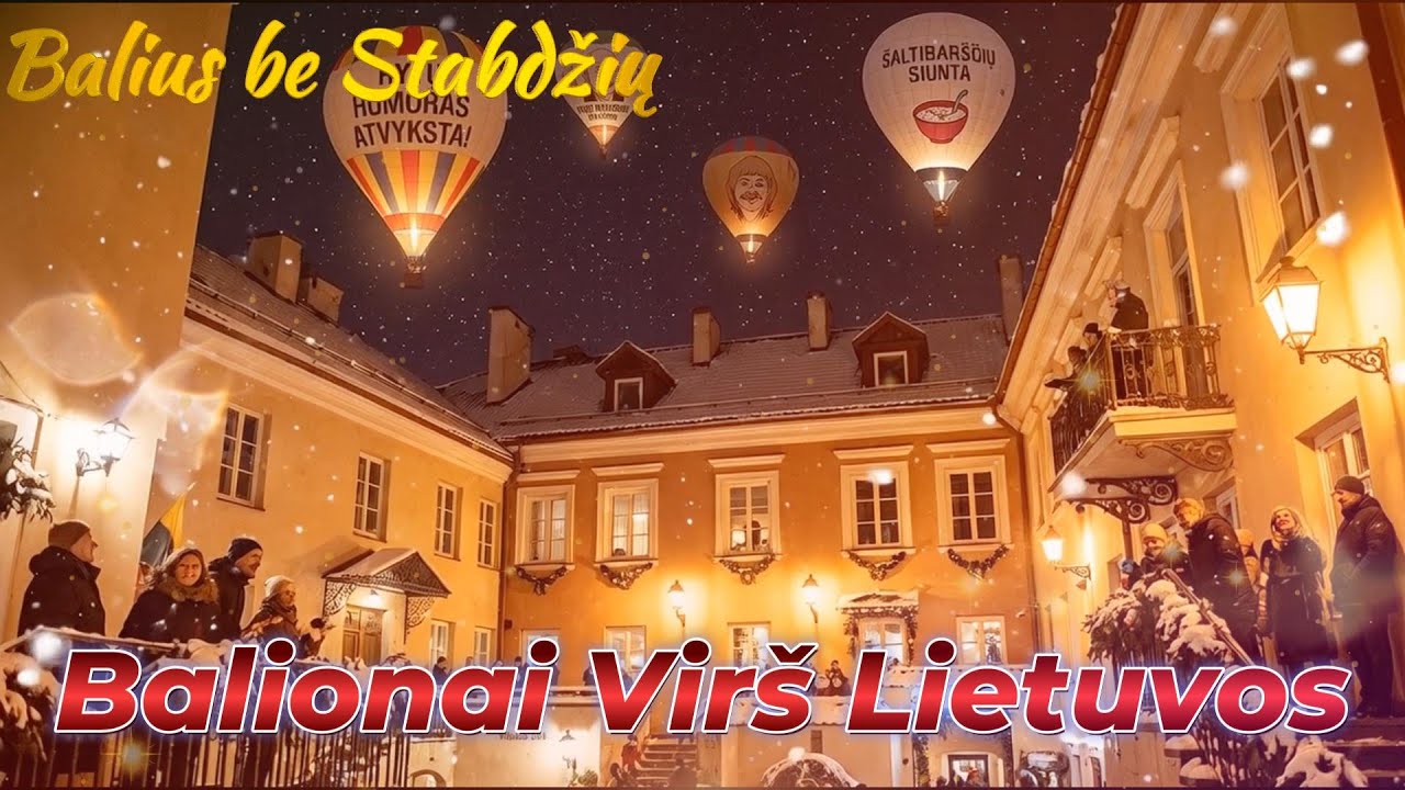 Balionai Vir&scaron; Lietuvos x Balius Be Stabdžių x NAUJIENA 2025