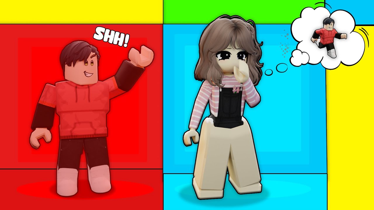 ONE COLOR Hide and Seek CHALLENGE in Roblox!
