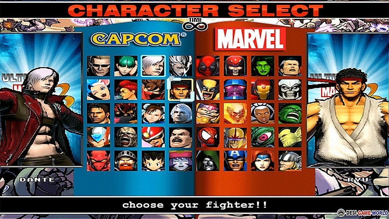 ULTIMATE MARVEL VS. CAPCOM 3  MUGEN DOWNLOAD