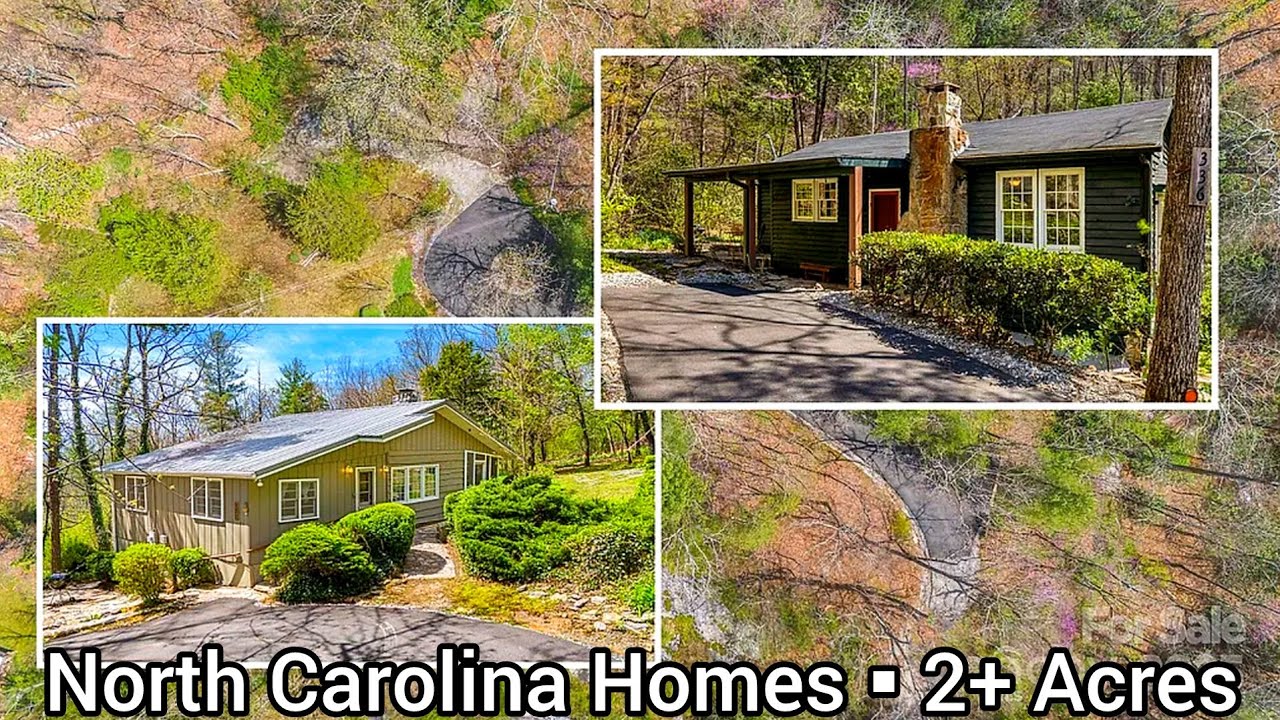 North Carolina Homes For Sale | 2+ Acres | 2-Historics Homes | North Carolina Real Estate