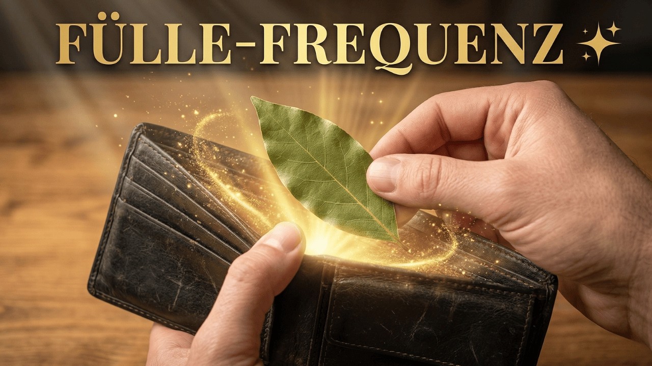 F&uuml;lle-Frequenz: 1 Lorbeerblatt im Geldbeutel? &ndash; Das passiert wirklich! ✨🌿