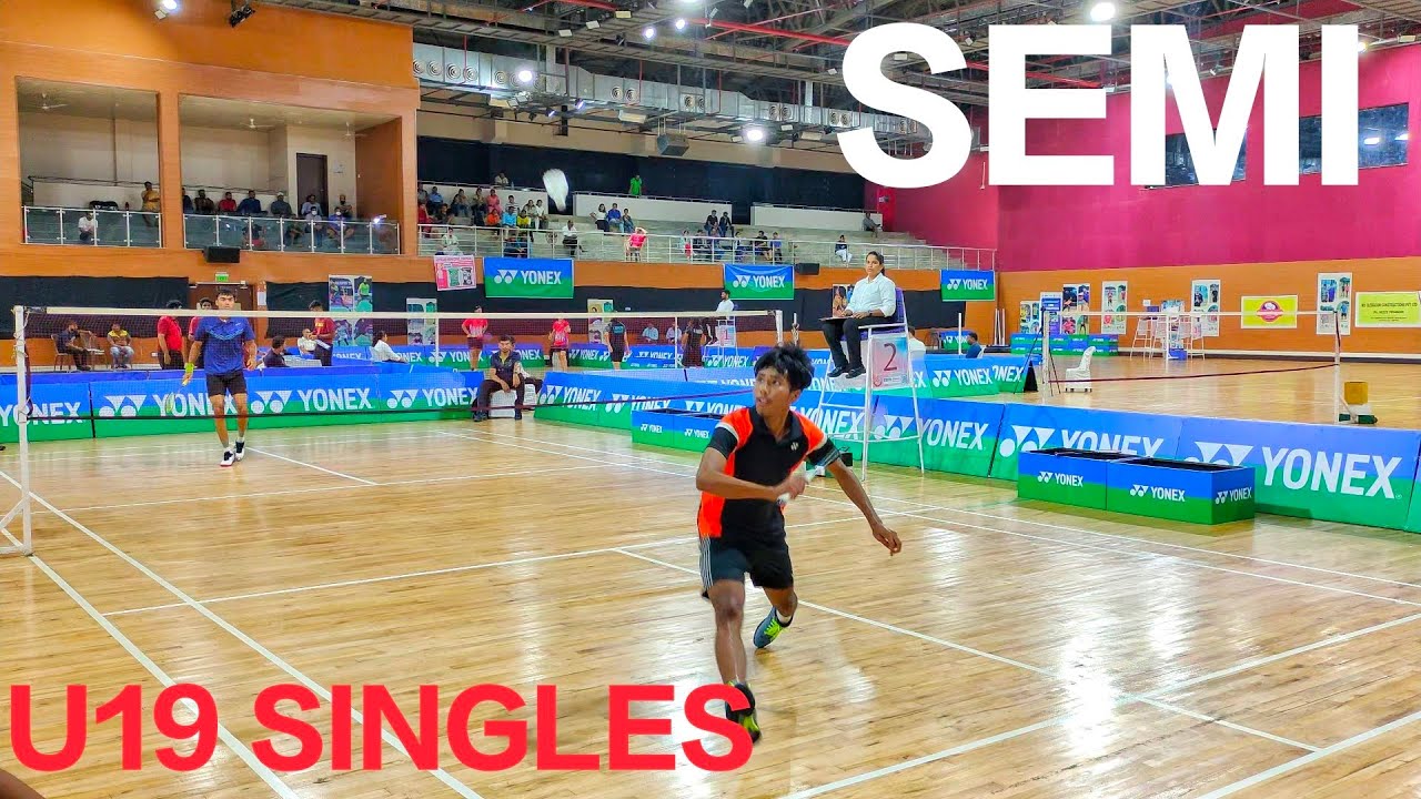 YONEX-SUNRISE ALL INDIA JUNIOR RANKING BADMINTON TOURNAMENT GOA 2022 BHARAT V/S TONMOY BIKASH