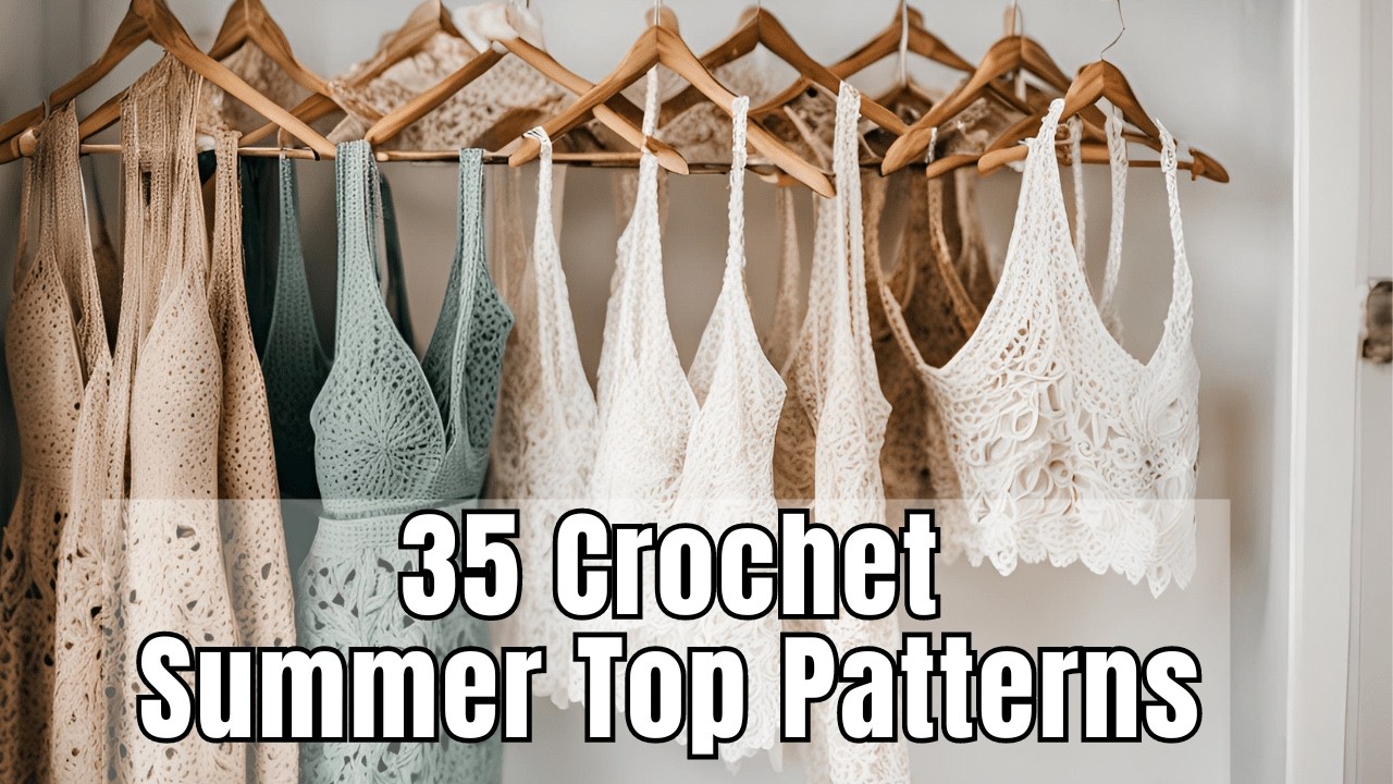 Beat the Heat with Stylish Crochet Halter Tops (35 Gorgeous Designs!)