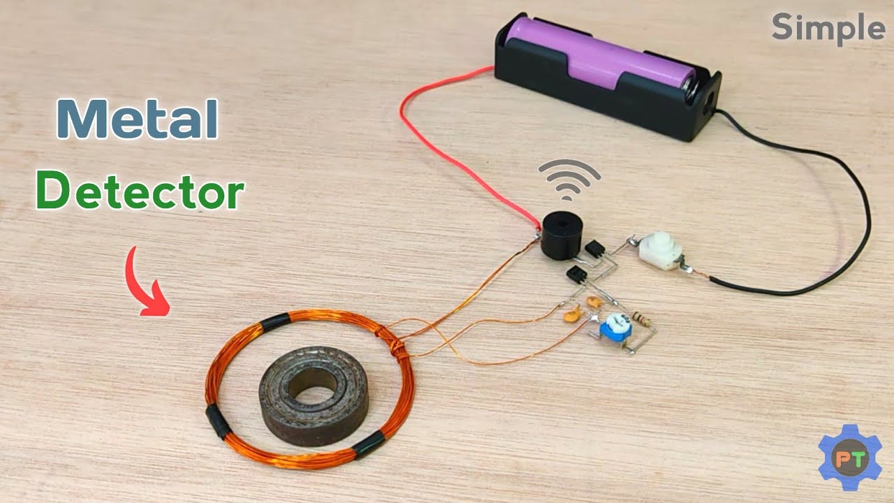 Simple Metal Detector Circuit (100% Warking) | Simple Science Project