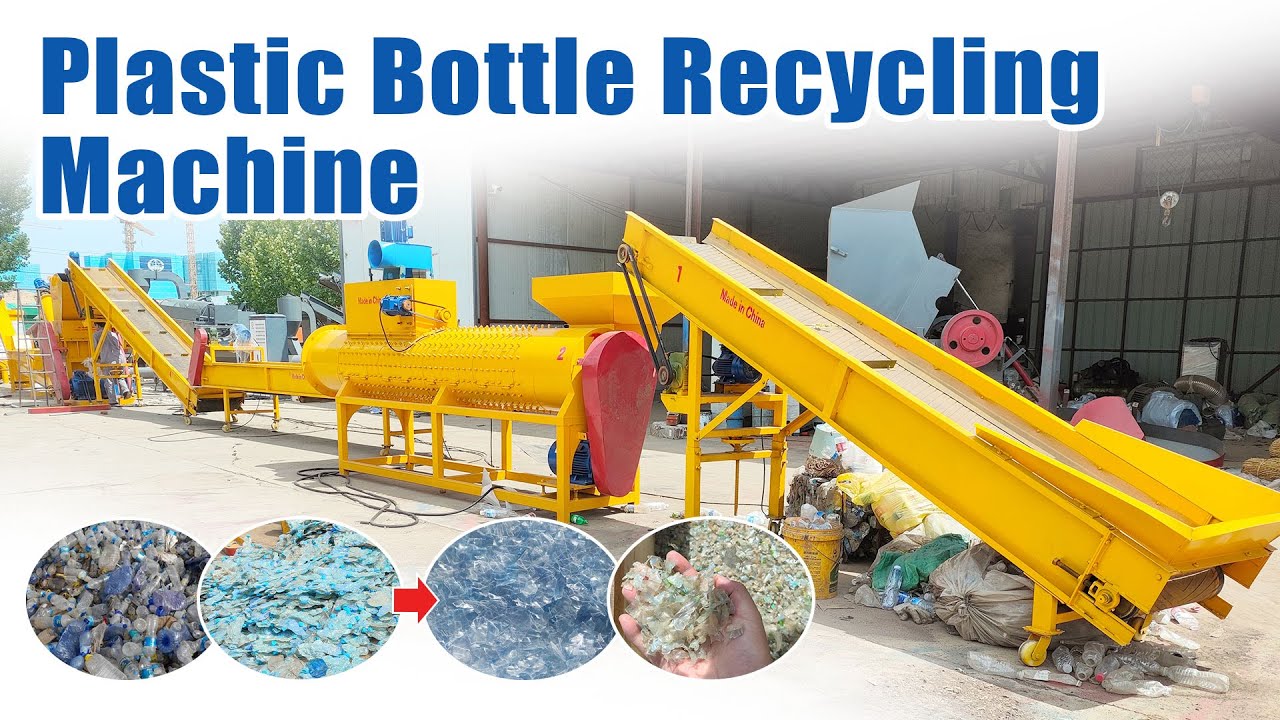 Plastic Bottle Recycling Machine | PET Bottle Recycling Plant
