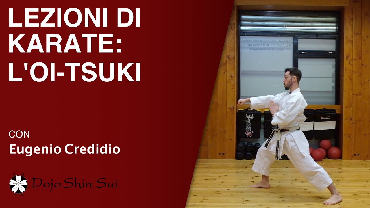 Lezioni di Karate: l'oi-tsuki