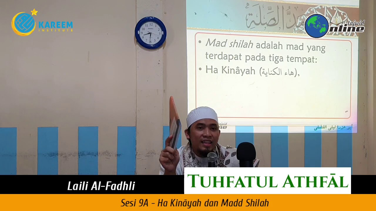 Tajwid Tuhfatul Athfal 9A | Ha Kinayah dan Mad Shilah | Mad Shilah pada Mim Jamak