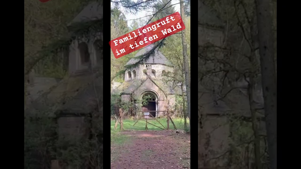 die Gruft im Wald #mausoleum #horrorshorts
