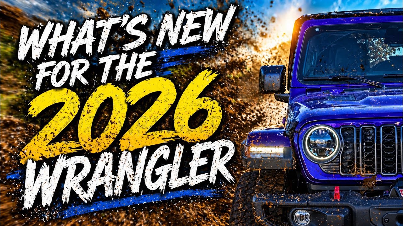 Jeep&reg; Wrangler 2026 года: наследие, мощность и инновации для бездорожья