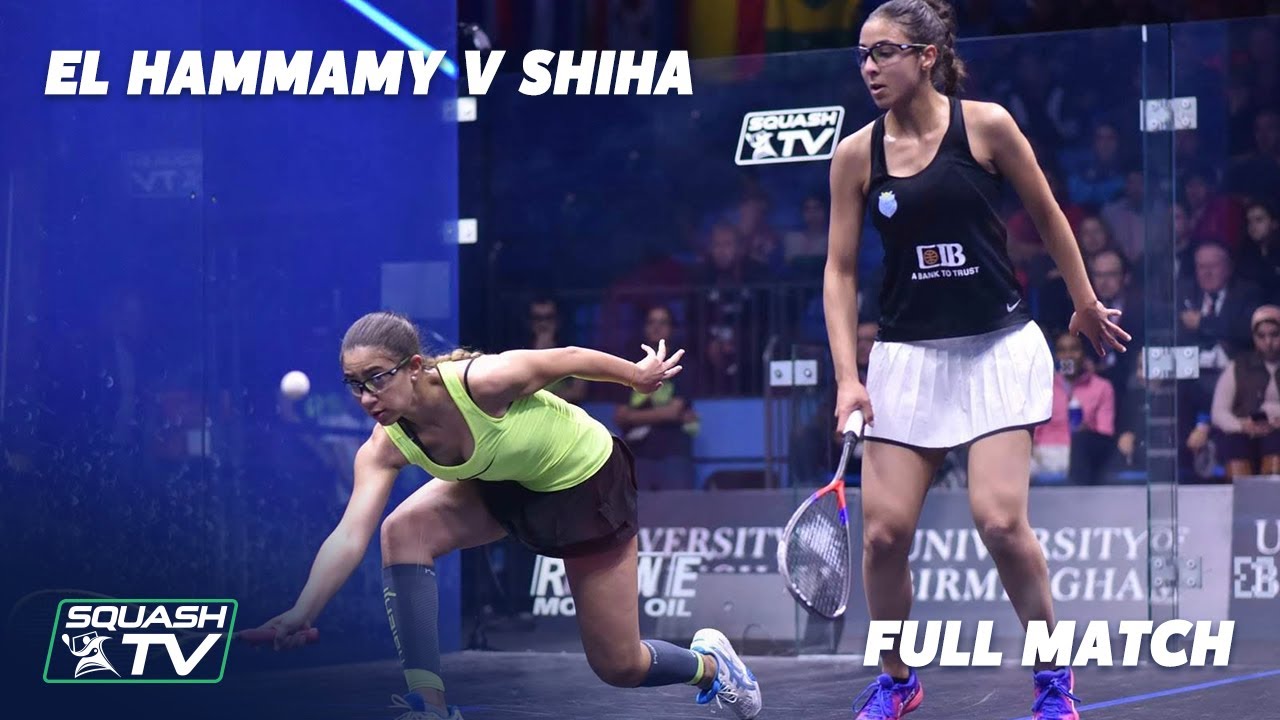 Сквош: Эль-Хаммами - Шиха - перемотка British Junior Open - финал U19 2019