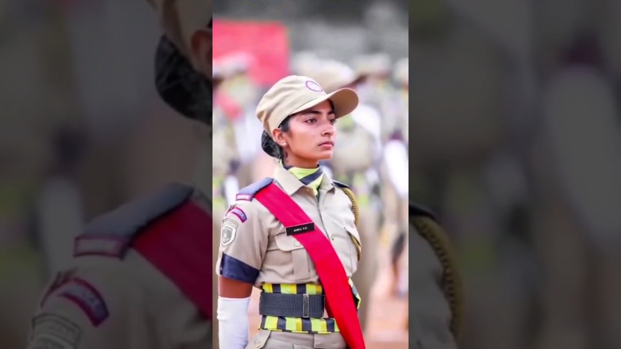 WOMEN CIVIL POLICE OFFICER😍🔥 WCPO KERALAPOLICE #police