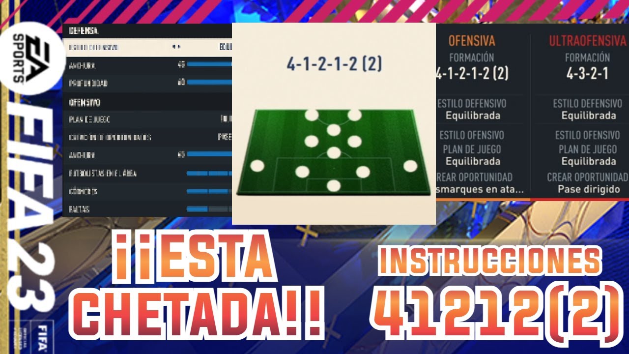 ⚠️ LA 41212 (2) VUELVE A SER LA FORMACION META CHETADA | MEJORES TACTICAS E INSTRUCCIONES 41212 (2)