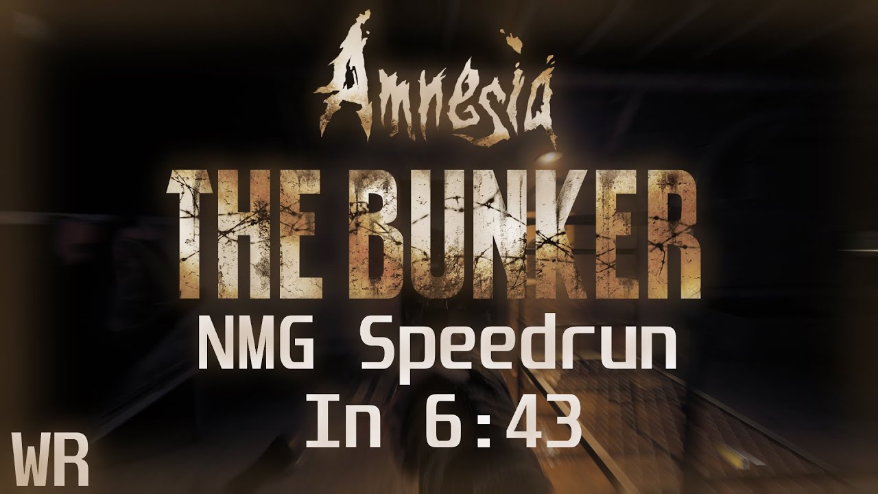[WR] Amnesia: The Bunker | NMG Speedrun in 6:43