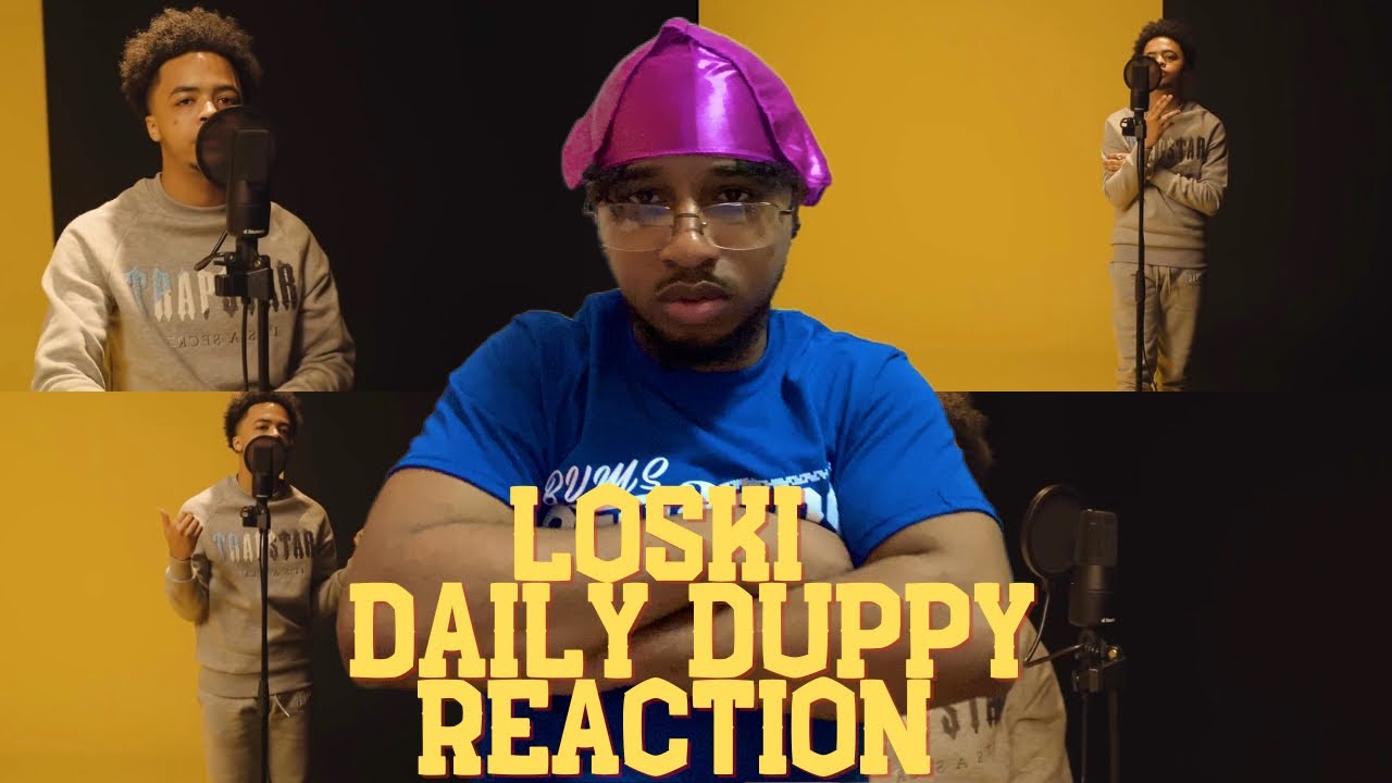 AMERICAN FIRST TIME LISTENING TO Loski - Daily Duppy | GRM Daily