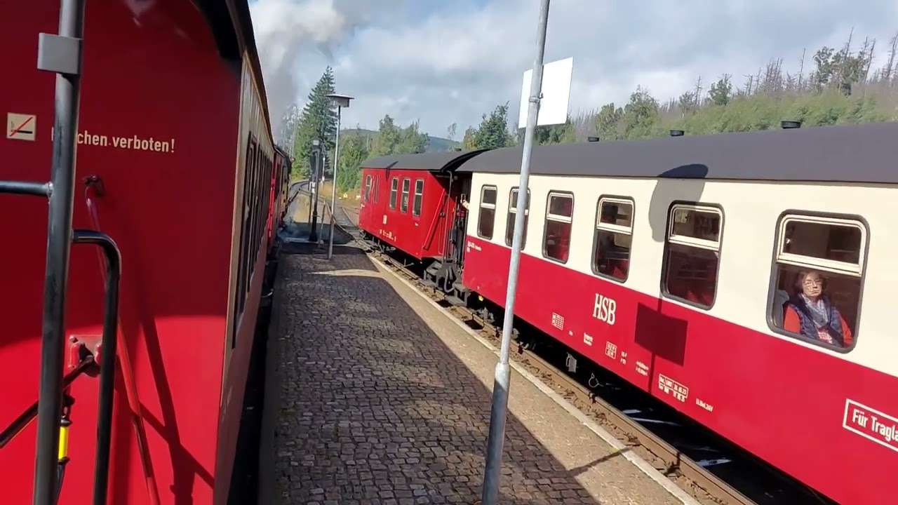 Tagesausflug 5 Züge und 2 Bundesländer zum Brocken/Harz 