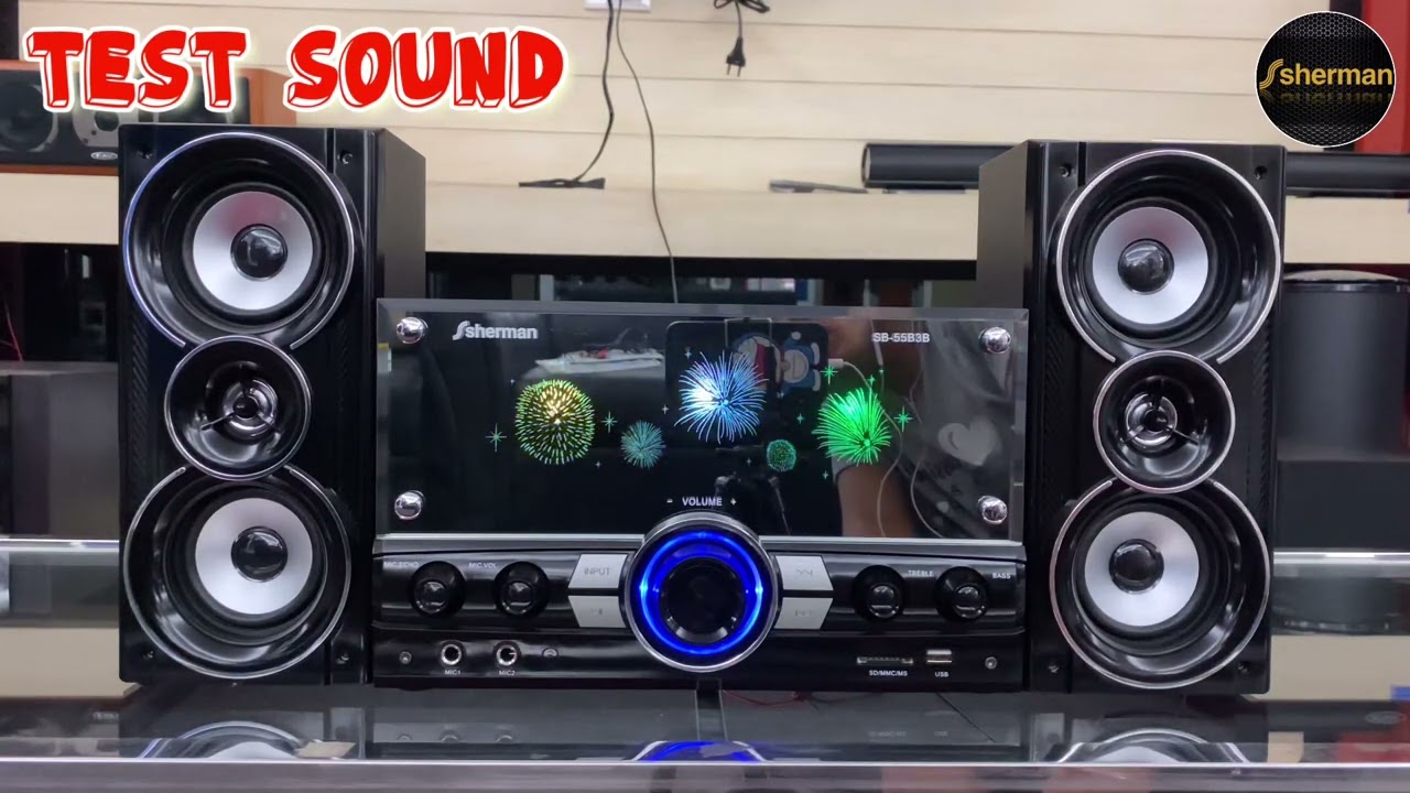 !!Review!! BLUETOOTH SPEAKER 2.1C.H (Sherman SB-55B3B)