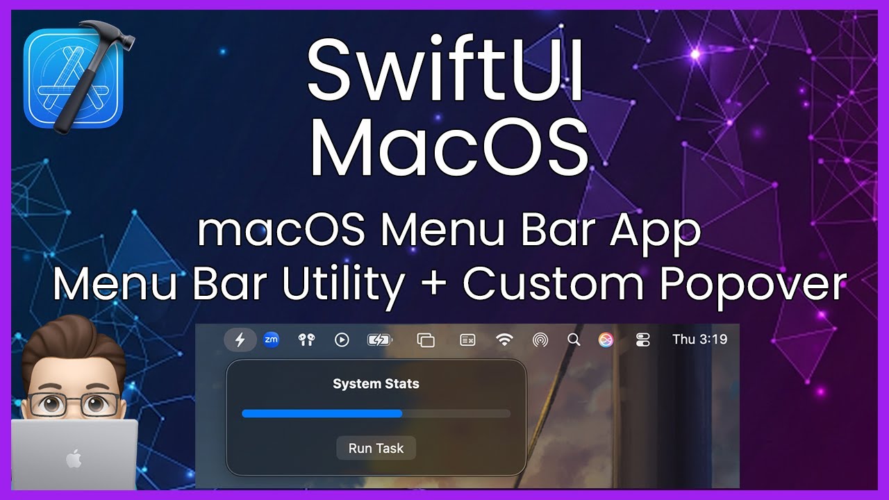 Xcode: Создание приложения для панели меню macOS на SwiftUI