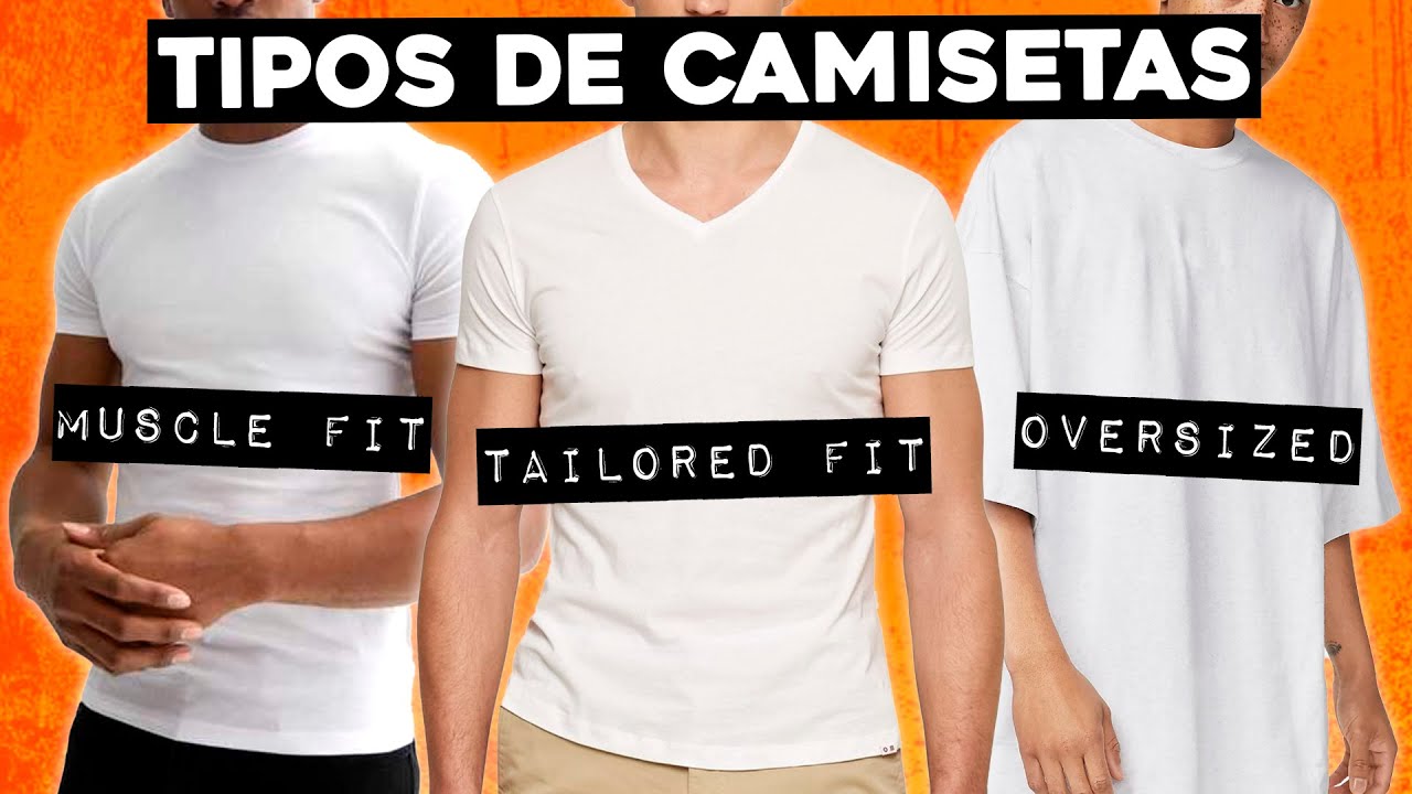 Las CAMISETAS te quedan MAL porque no sabes diferenciarlas. TIPOS DE CAMISETAS para hombre