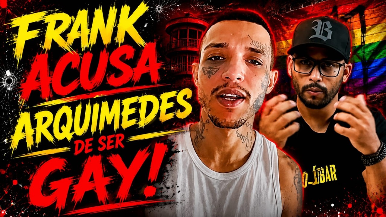 FRANK ACUSA ARQUIMEDES DE SER GAY E DEBATE PEGA FOGO!