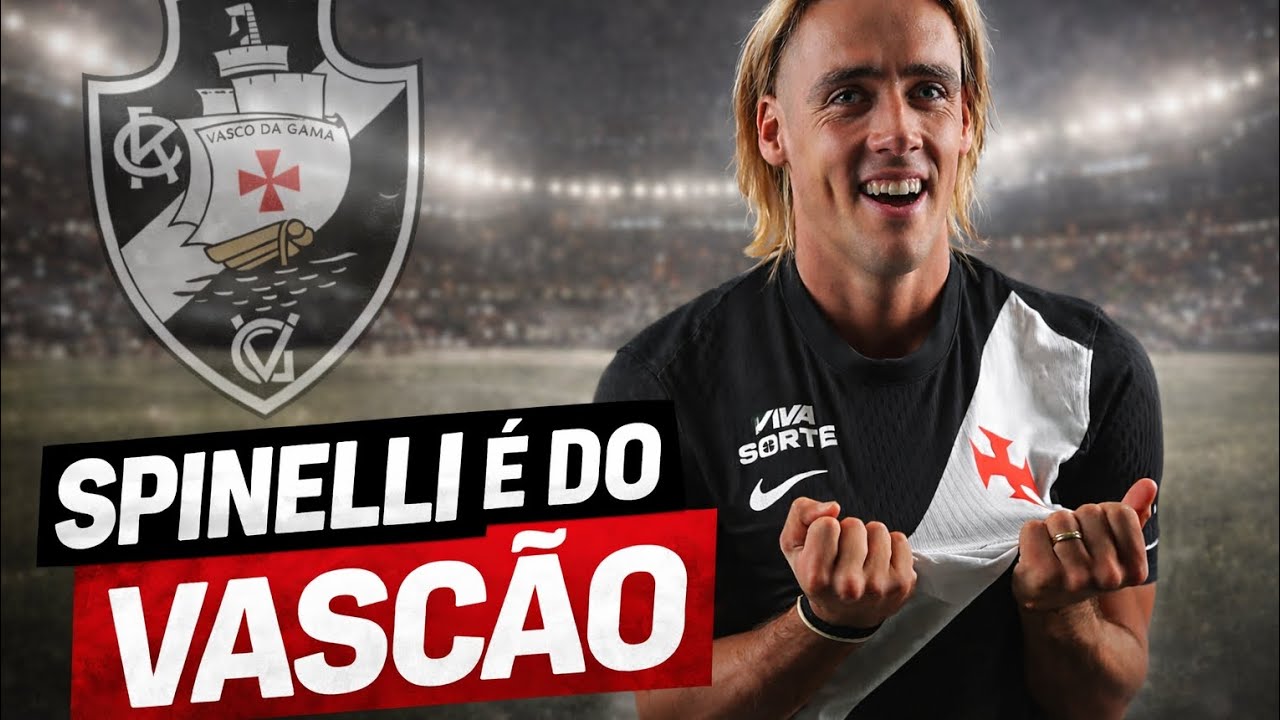 AGORA SIM!CLAUDIO SPINELLI É DO VASCÃO VEJA COMO FOI APRESENTAÇÃO 