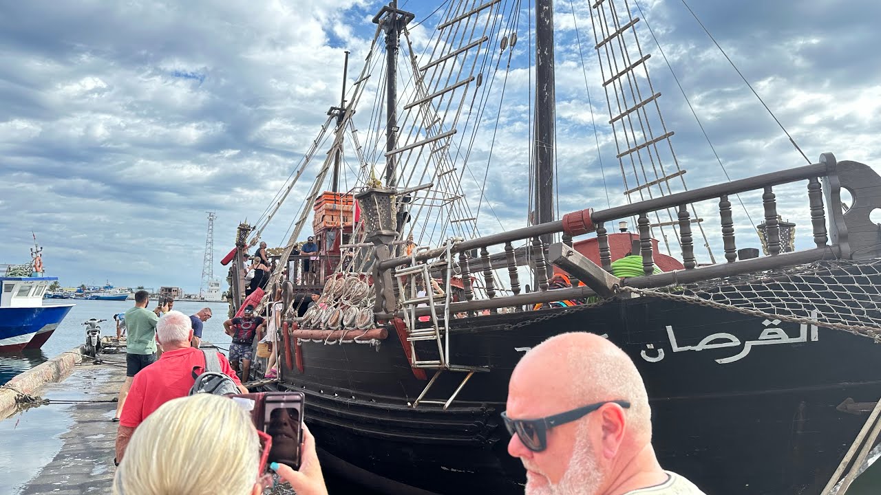 Tunisia in September 2025 pirates boat trip 