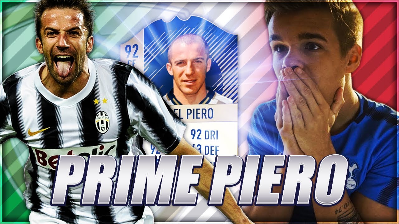 JEG LAVER DEL PIERO PRIME + MIT NYE SYGE HOLD MED RONALDO OG MESSI!