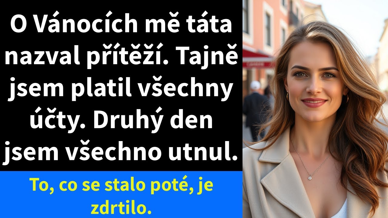 O Vánocích mě táta nazval přítěží. Tajně jsem platil všechny účty. Druhý den jsem všechno utnul.