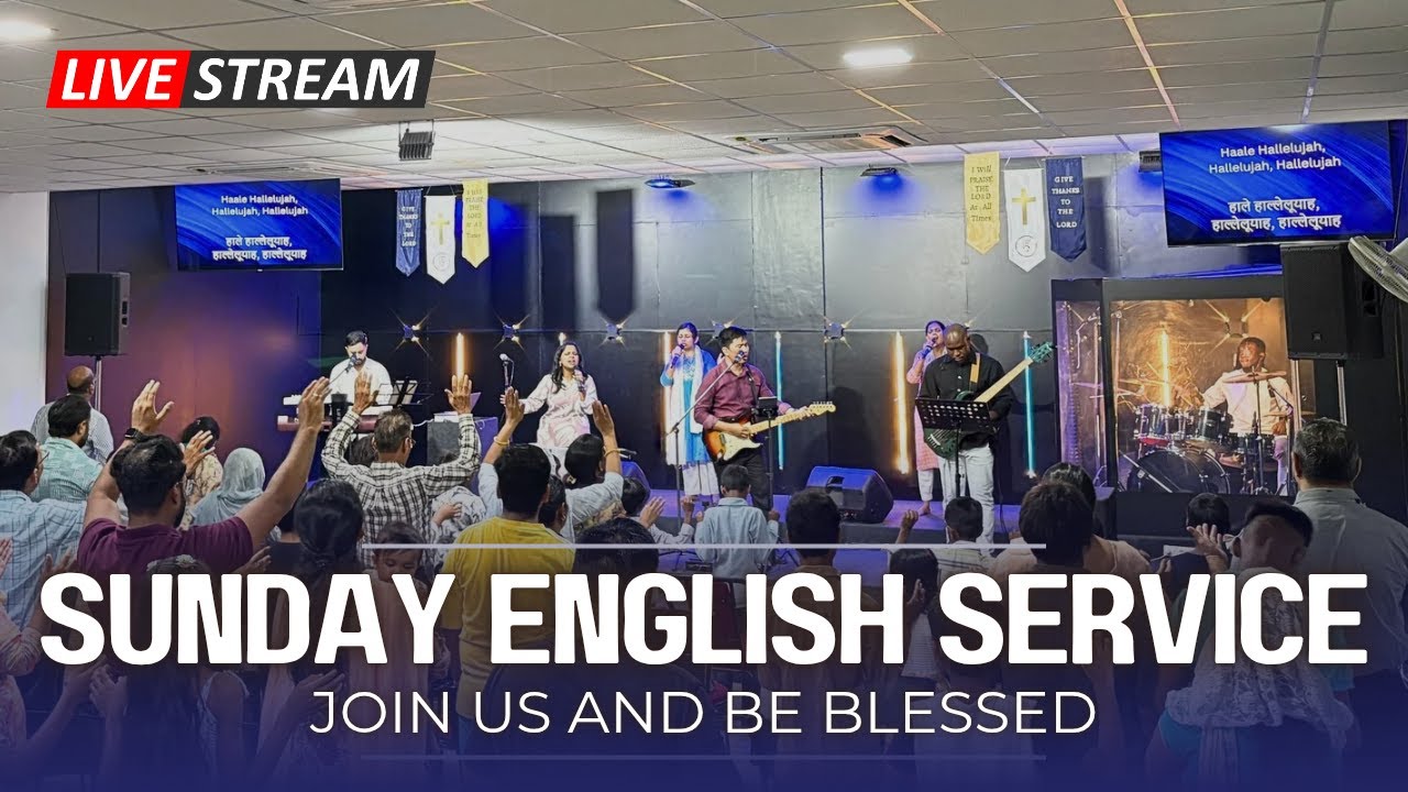Sunday ENGLISH Church Service | LIVE STREAM | February 1, 2026 | 11:30 AM (IST)