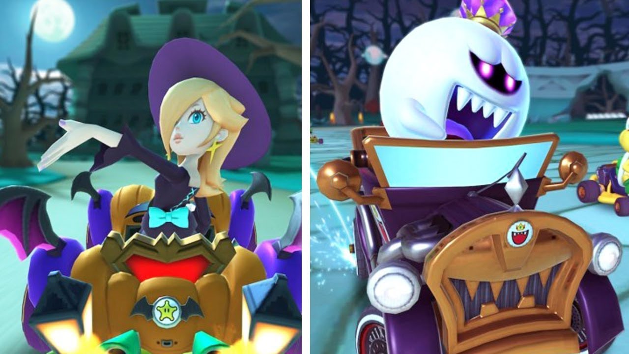 Mario Kart Tour - FULL Halloween Tour (ALL Grand Stars)