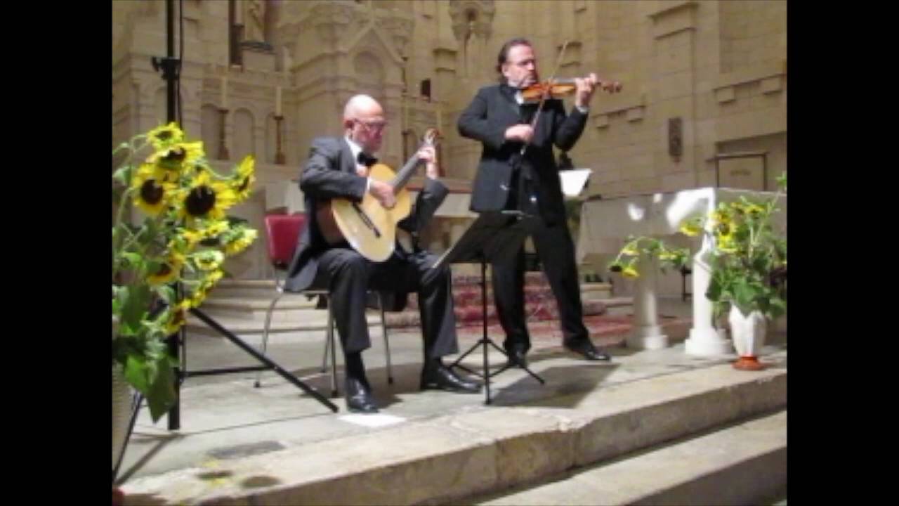 Largo & Allegro by F. M. Veracini played by Jochen Brusch & Finn Elias Svit.