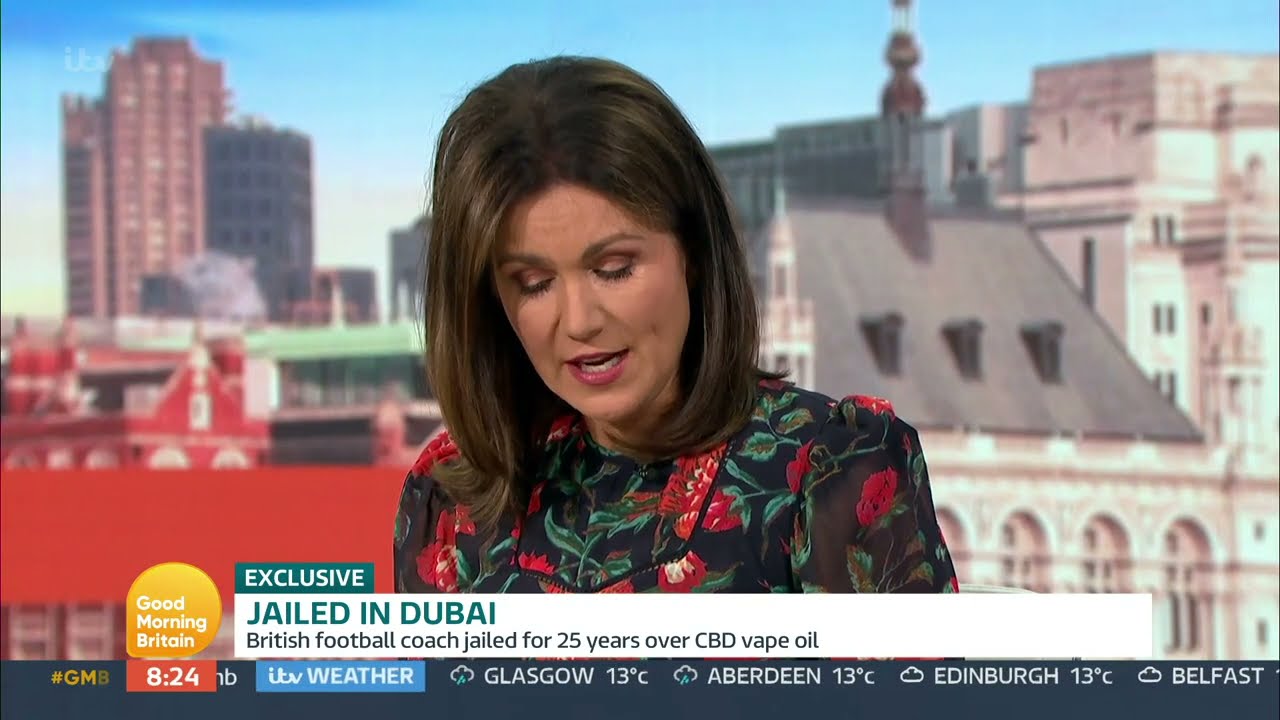 Good Morning Britain TV with Radha Stirling, Susanna Reid & Ben Shephard on Billy Hood case