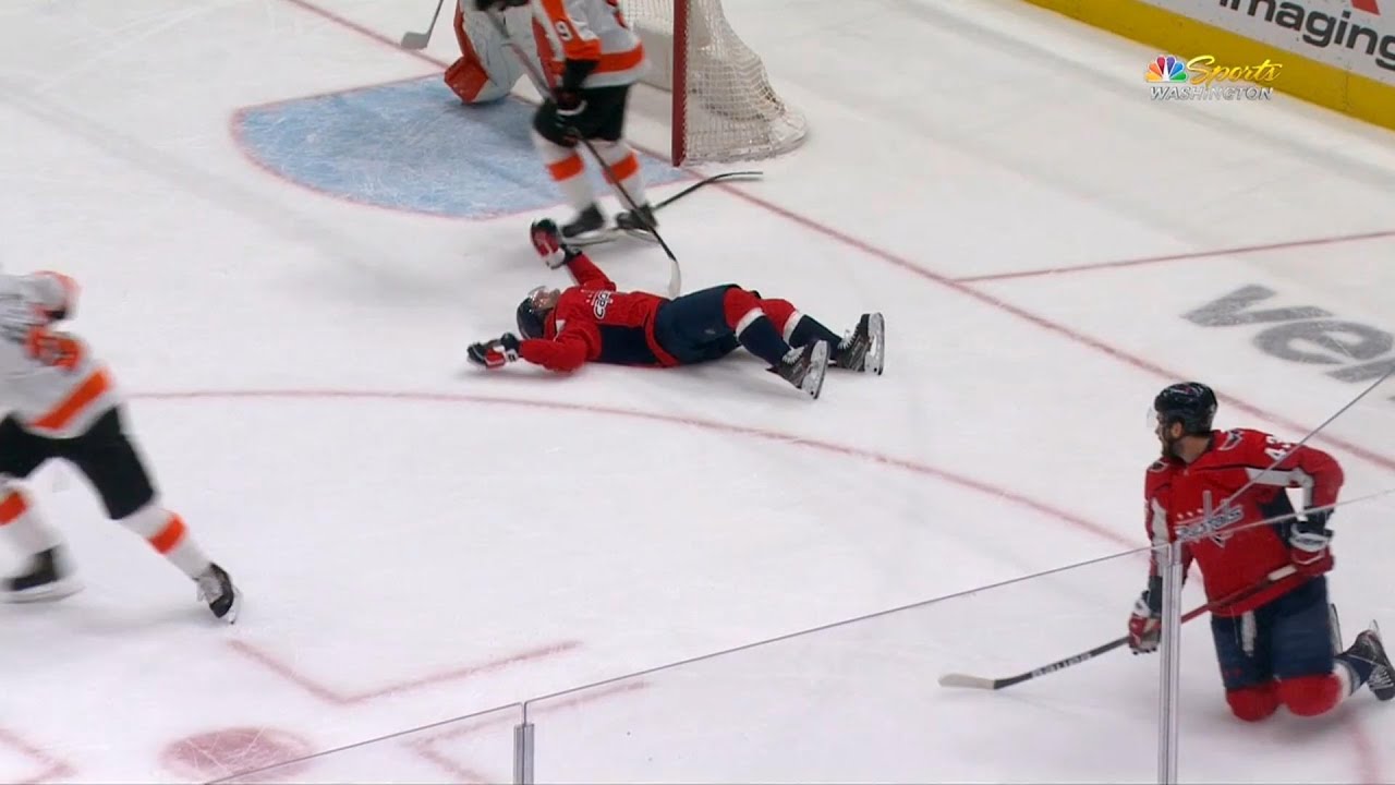 Friendly Fire Between Tom Wilson And Conor Sheary