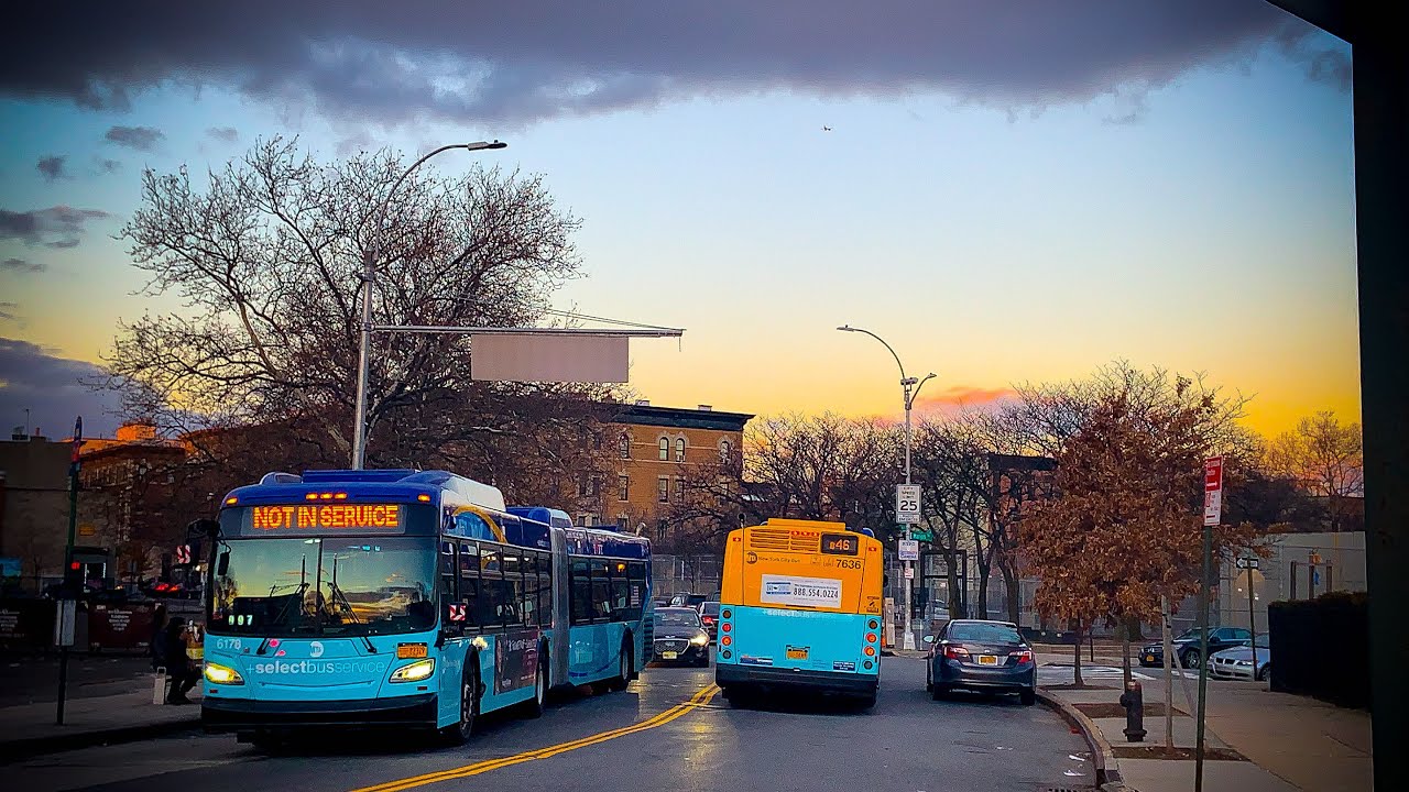 MTA Bus | Bus Action @ Utica Avenue & Fulton Street