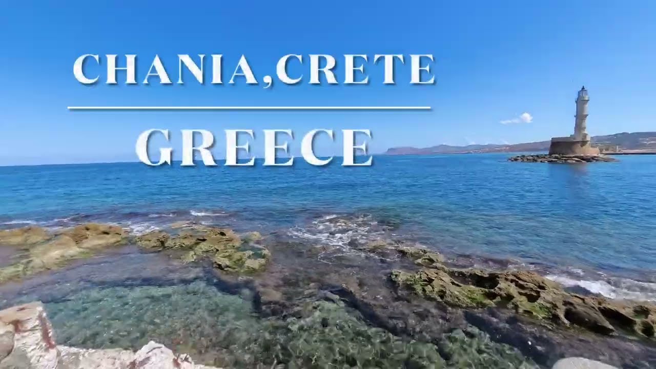 Chania,Crete,Greece 🇬🇷.Walking Tour.Beep Travels.