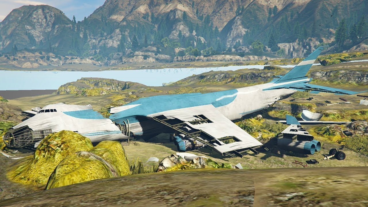 GTA 5 - Todos os Easter Eggs. SECRETOS no fundo do mar (Sem Agua)
