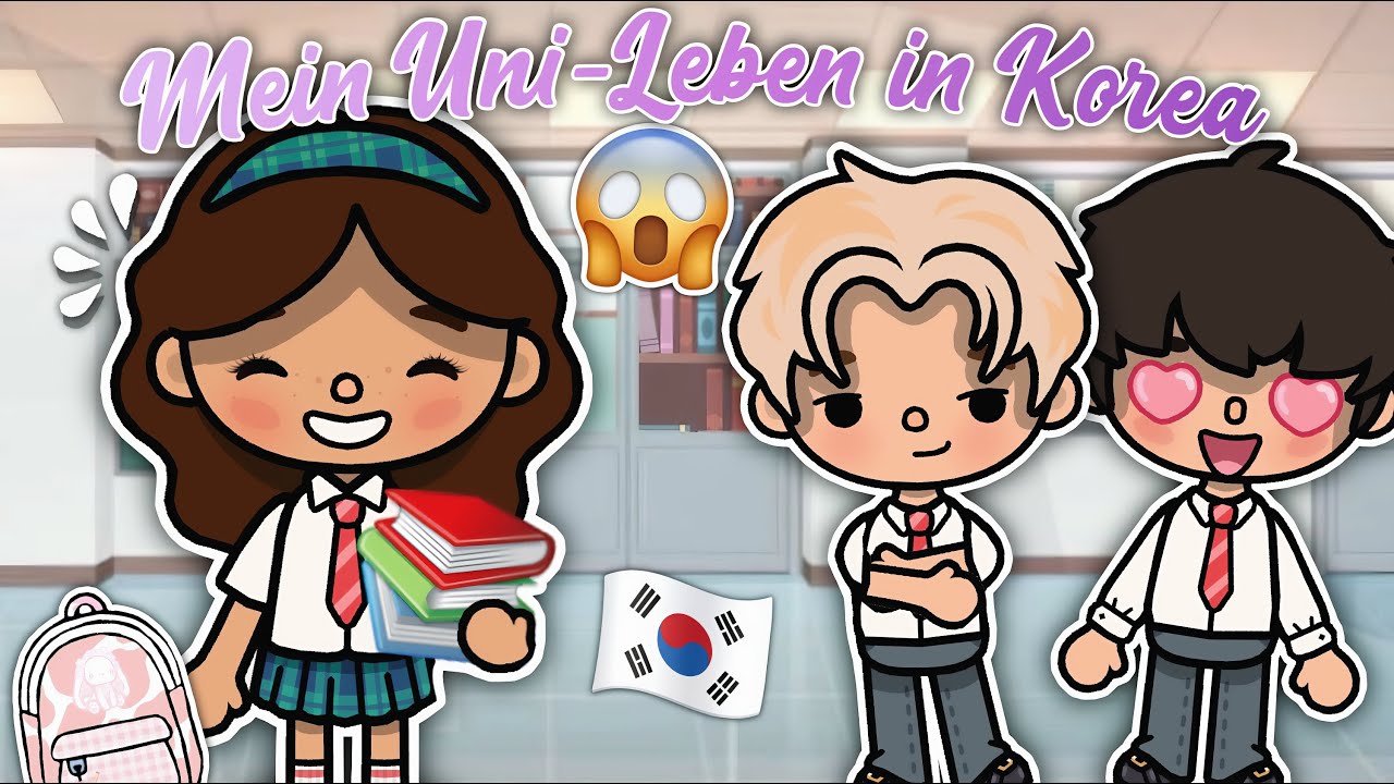 MEINE ERSTE SPANNENDE WOCHE IN SÜDKOREA 😱🇰🇷 | EPISODE 3 | AESTHETIC GESCHICHTE | TOCA BOCA STORY
