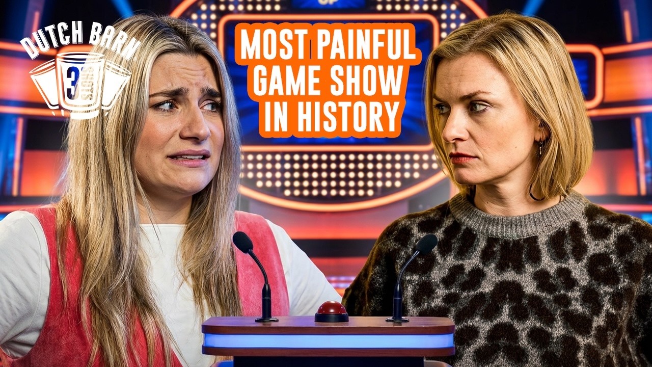 Harriet Kemsley Takes 3Shots with Valeria Vulpe | Worst Game Show Ever | Dutch Barn Vodka Comedy