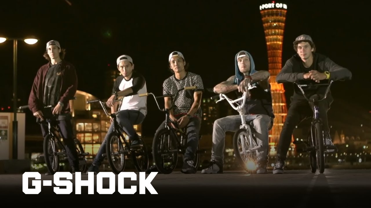 CASIO G-SHOCK TEAM G-SHOCK BMX FLATLAND Crew Jam , KOBE