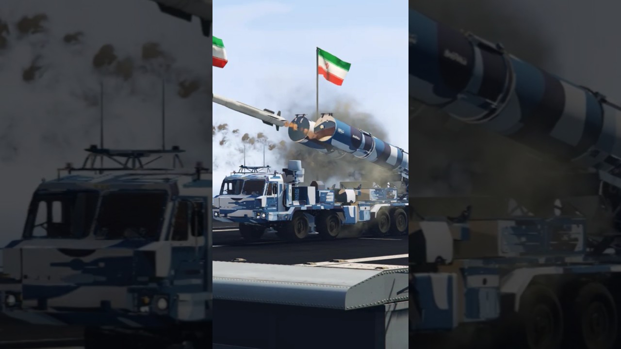 S-500 Missile Attack on Fighter Jet in gta v ep22 #shorts #short