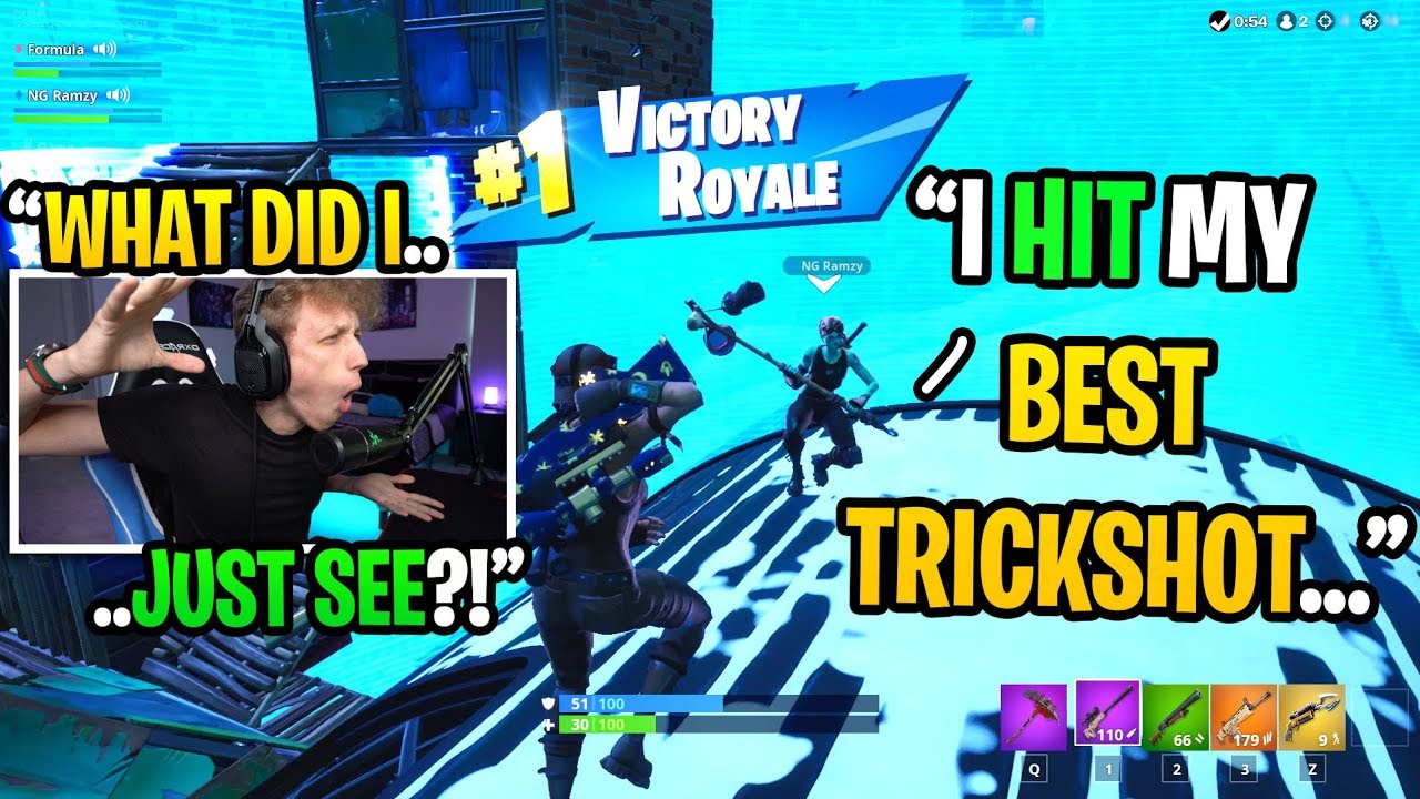 I met a GHOUL TROOPER in duos fill and he hit a TRICKSHOT in my game... (amazing)