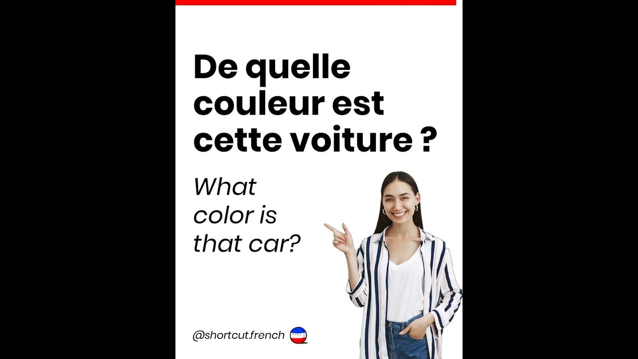 De quelle couleur est cette voiture ?
