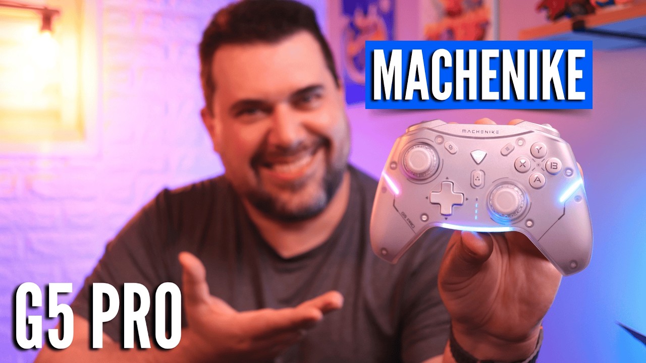 ESSE JOYSTICK é um dos MELHORES QUE JÁ TIVE: MACHENIKE G5 PRO!