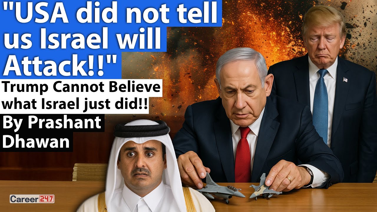 QATAR PLANNING TO ATTACK ISRAEL? Trump blames Israel for attack on Doha