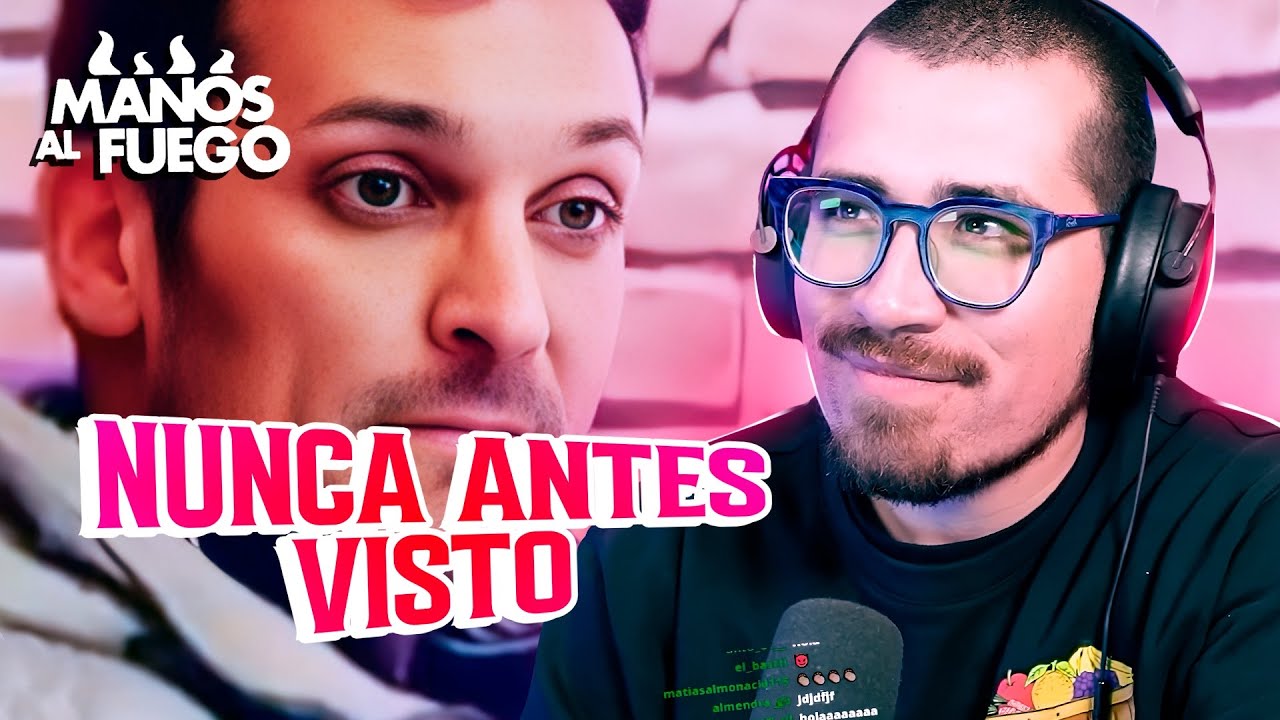 REACCIONANDO A  ''MANOS AL FUEGO'' - NUNCA ANTES VISTO