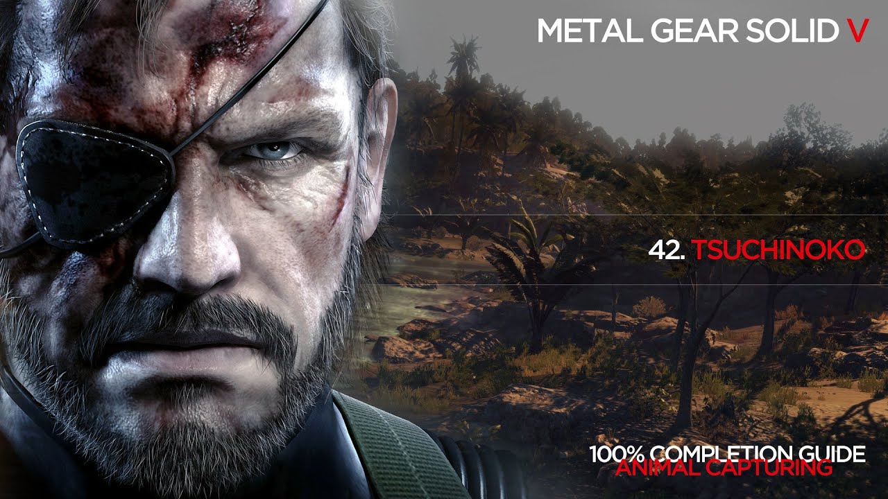 MGSV 100% Completion list (Animal capturing): 42. Tsuchinoko [60fps]