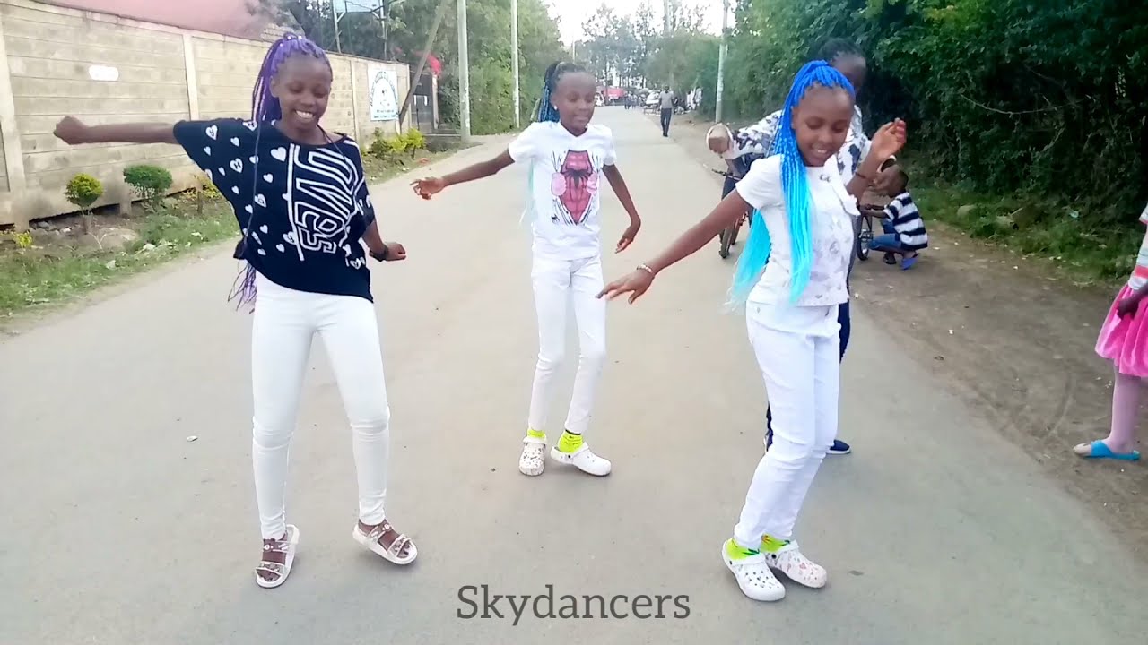 zuchu -  sukari dance choreography by kenyan teenagers ,sky girls