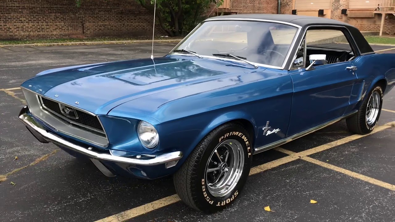 [SOLD] 1968 Ford Mustang 289 Coupe For Sale