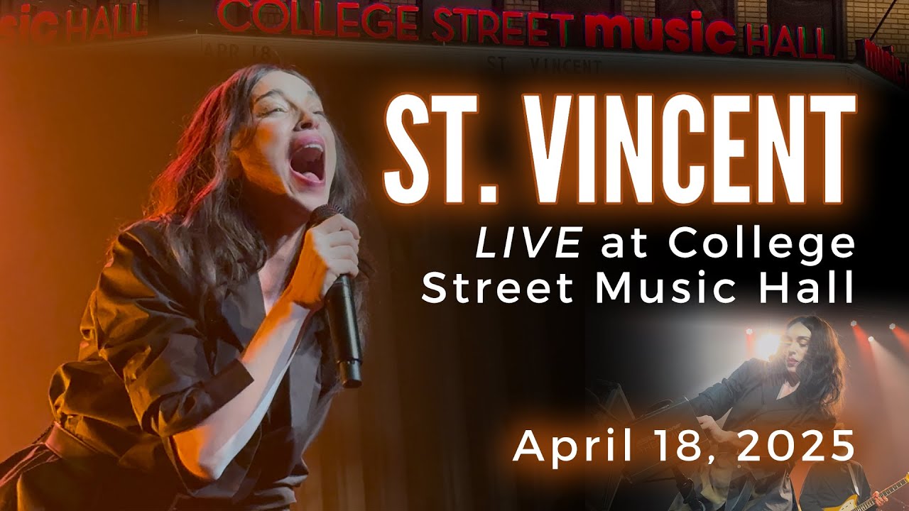 St. Vincent (Full set) - Live at College Street Music Hall (New Haven 4-18-25)
