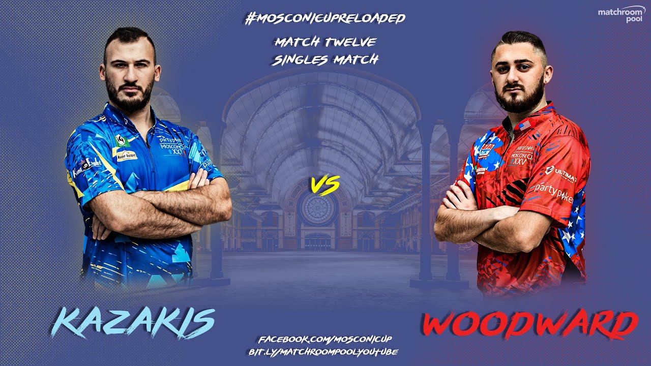 Alex Kazakis vs Skyler Woodward | 2018 Mosconi Cup